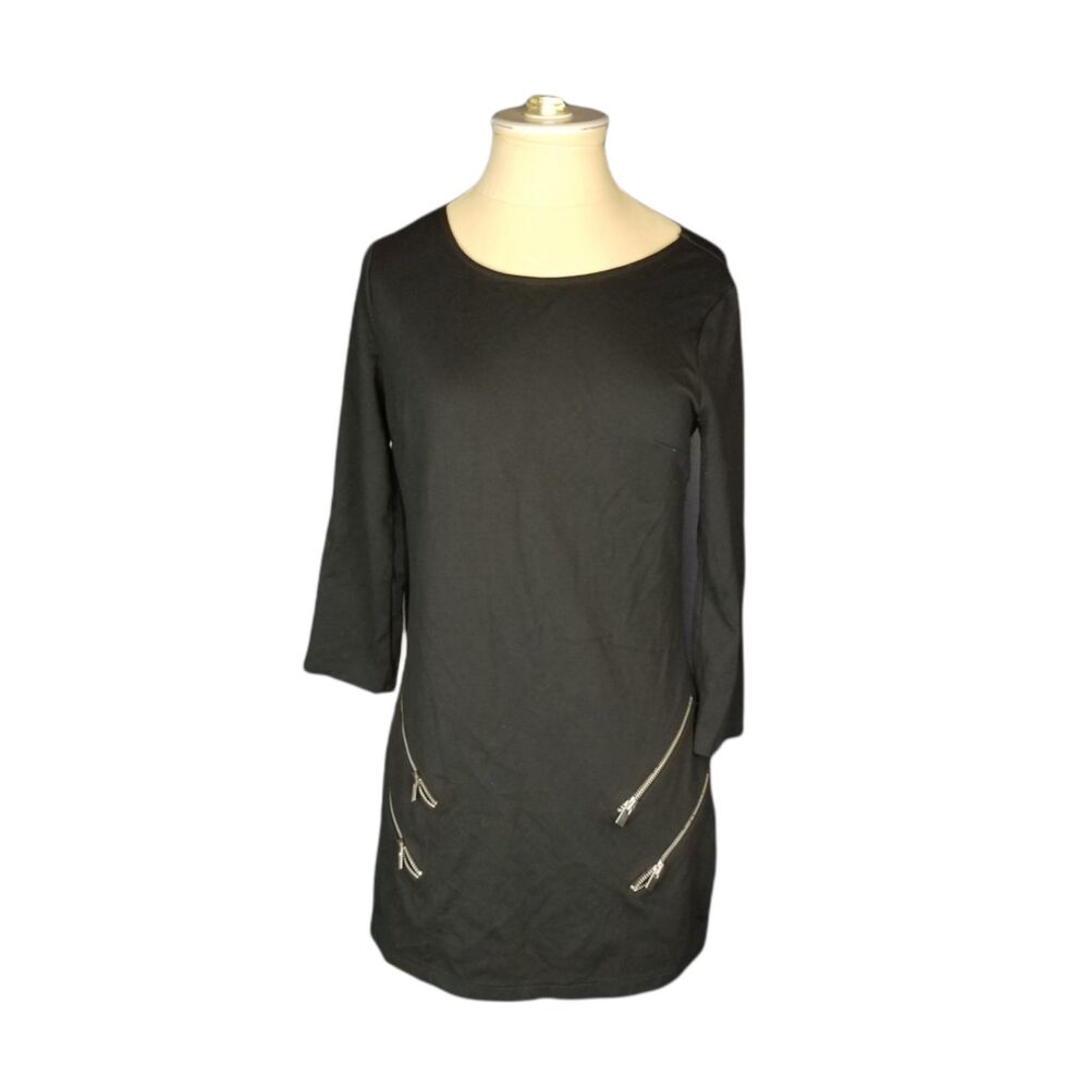 Express Black Zipper dress Goth, Rock & Roll, Punk, Size XS